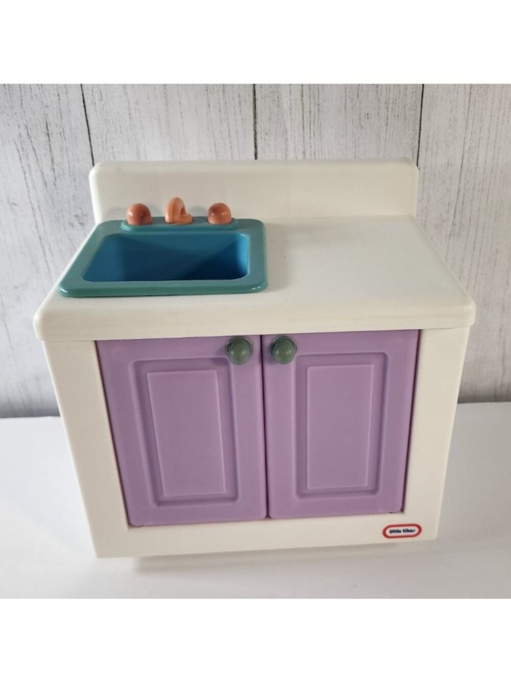LITTLE TIKES MY SIZE DOLLHOUSE  KITCHEN SINK COUNTER  SHELF BARBIE FURNITURE